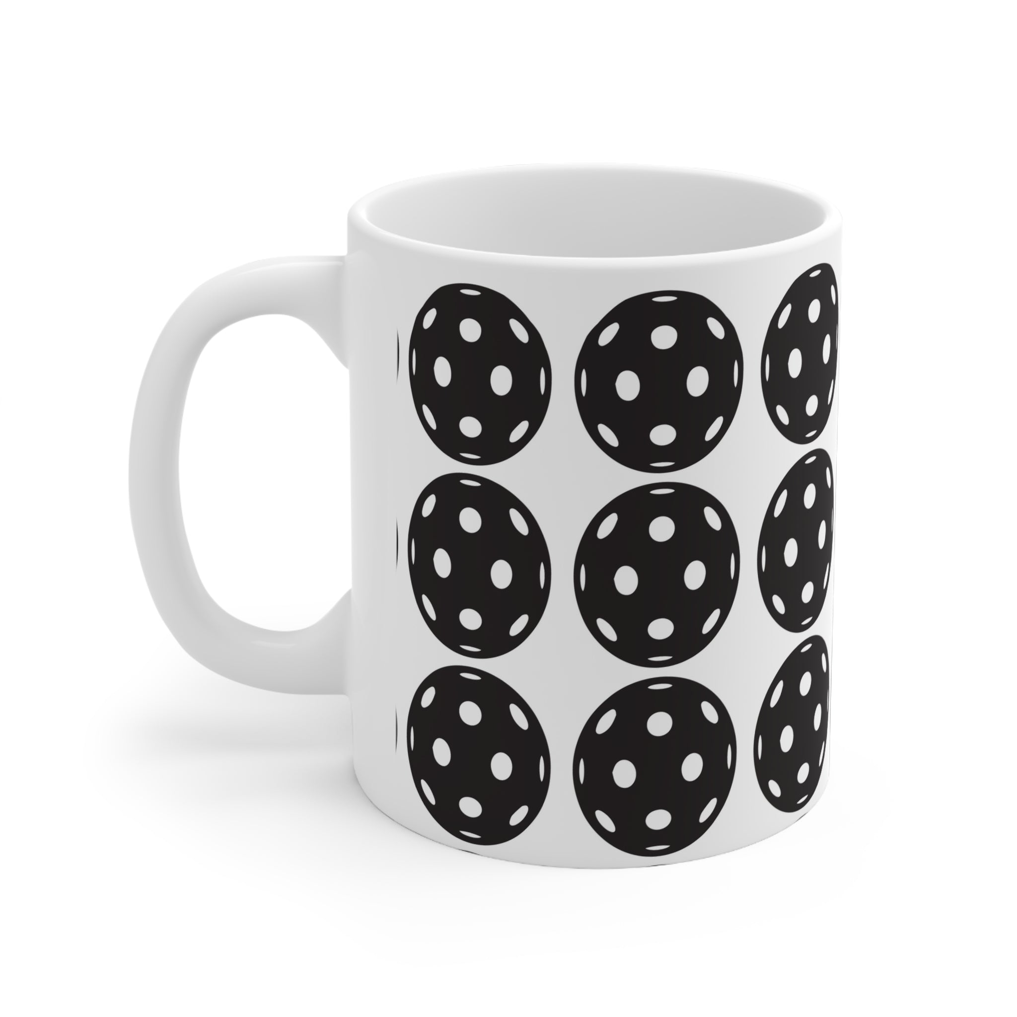 Pickleball Pattern Ceramic - 11oz Mug