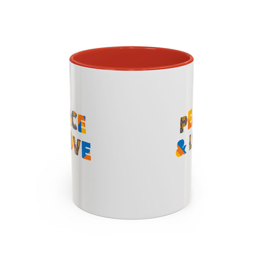 Peace and Love Coffee Mug (11, 15oz)