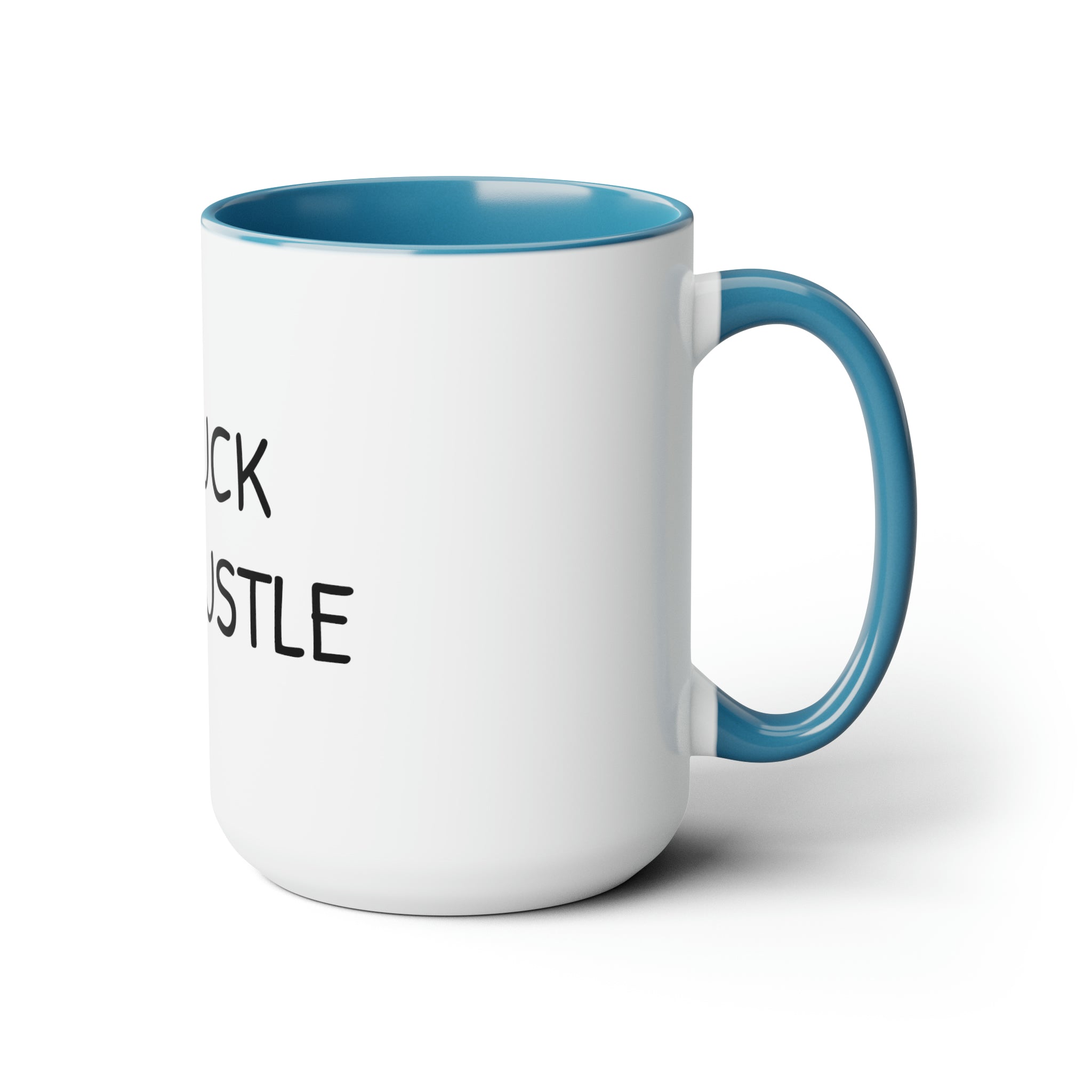 0% Luck 100% Hustle - 15oz Large Coffee Mug
