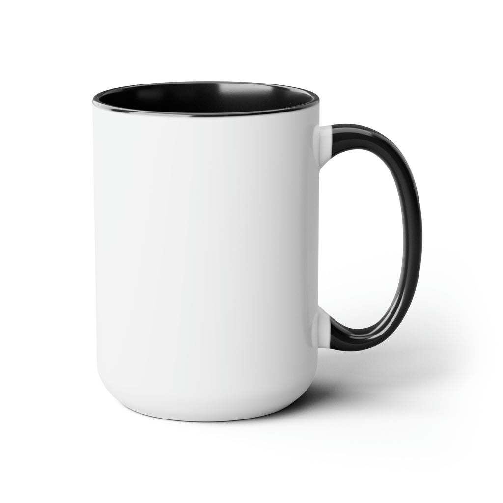 Coffee. Smile. Laugh. Repeat. - 15oz Coffee Mug