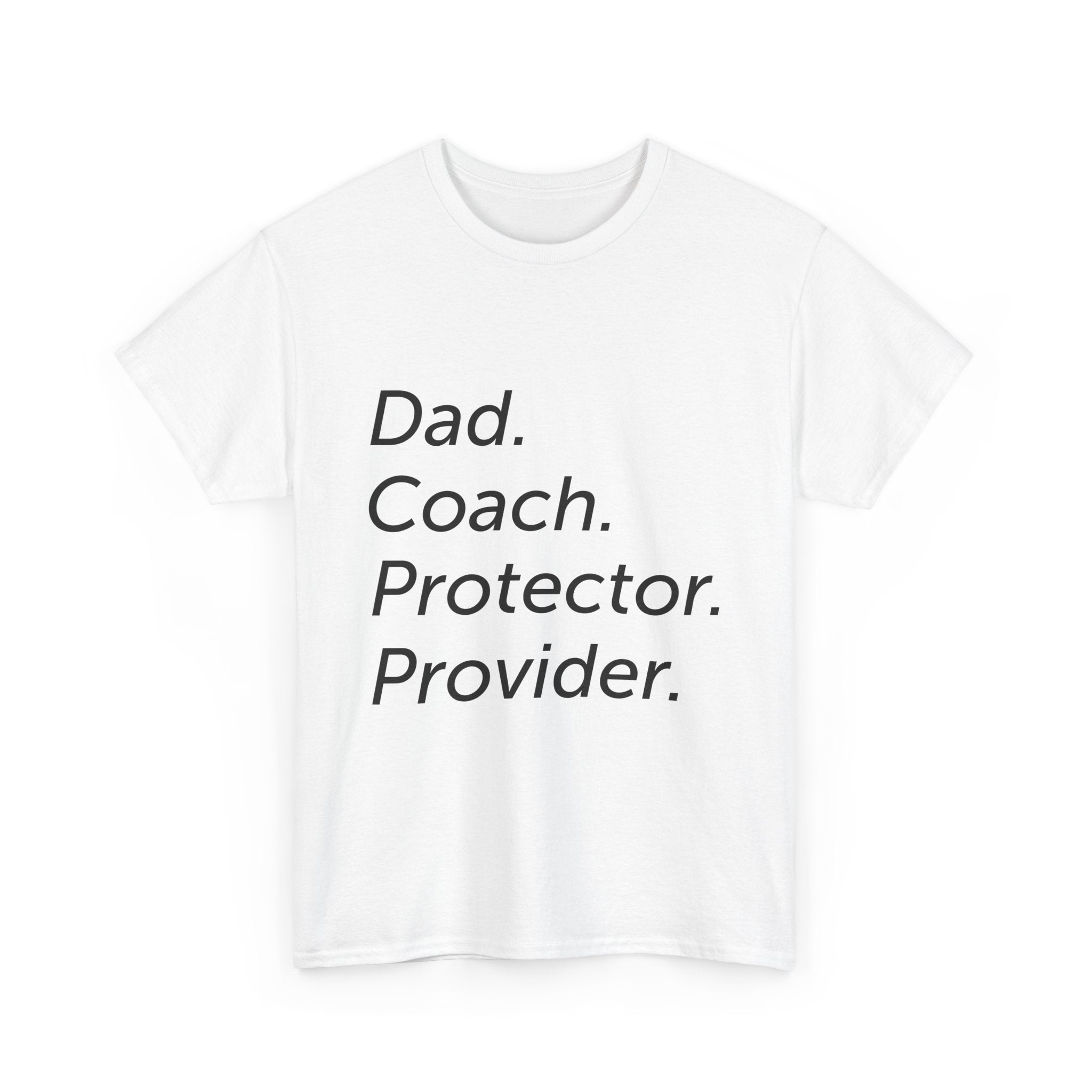 Dad Coach Protector Provider T‑Shirt