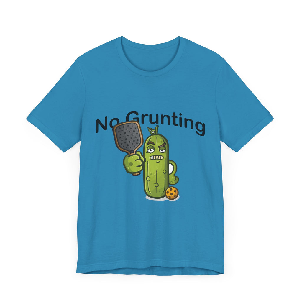 No Grunting Unisex Pickleball Jersey Short Sleeve Tee