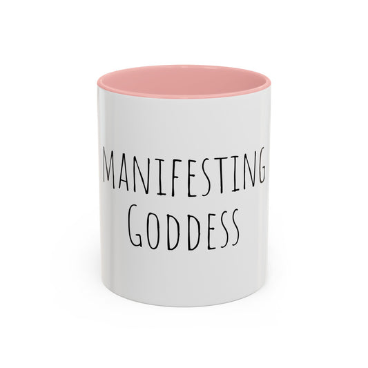 Manifesting Goddess - 11oz Coffee Mug, Inspirational Coffee Mug, Greek Goddess Coffee Mug, Gift for Women, Gift for Her