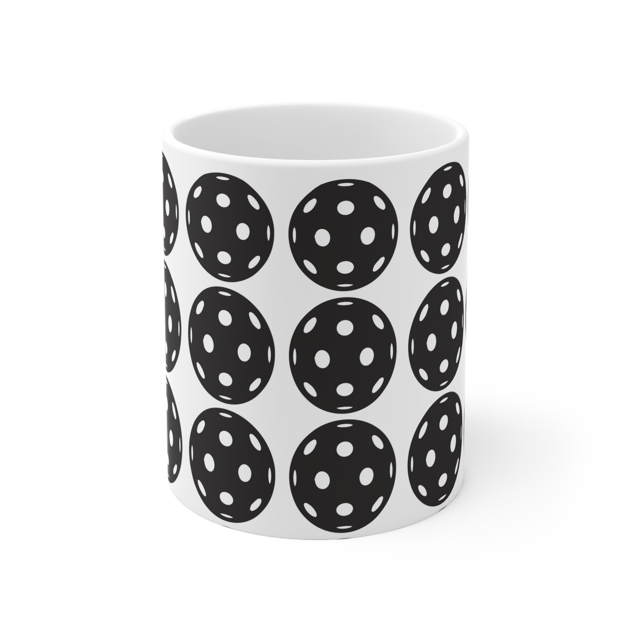 Pickleball Pattern Ceramic - 11oz Mug