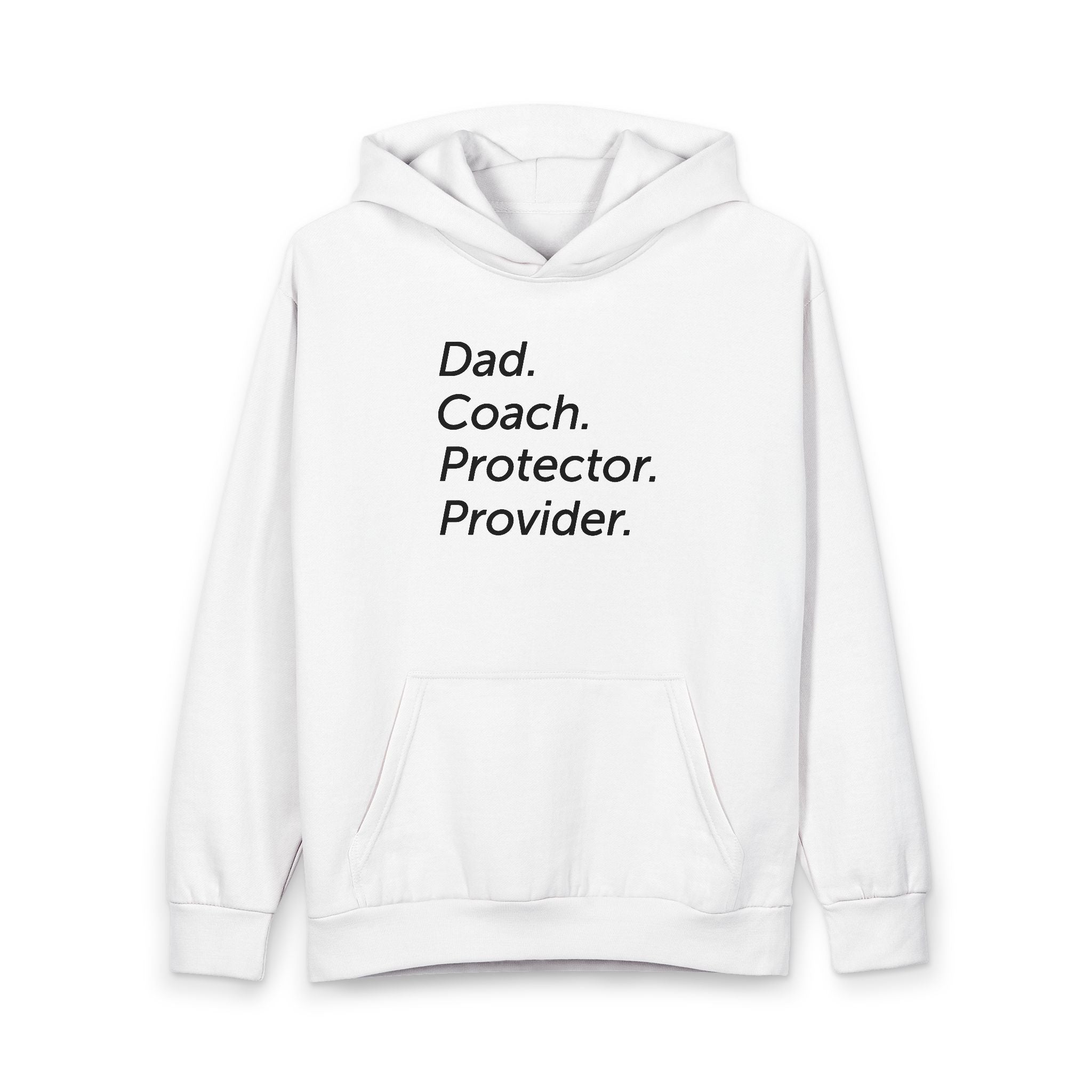 Dad Coach Protector Provider Hoodie — Men's Pullover