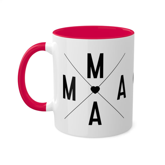 Mama Queen of Hearts - 11oz Coffee Mug, Novelty Mug for Mama, Mother's Day Gift, Love Mama Coffee Cup, Gift for Mama