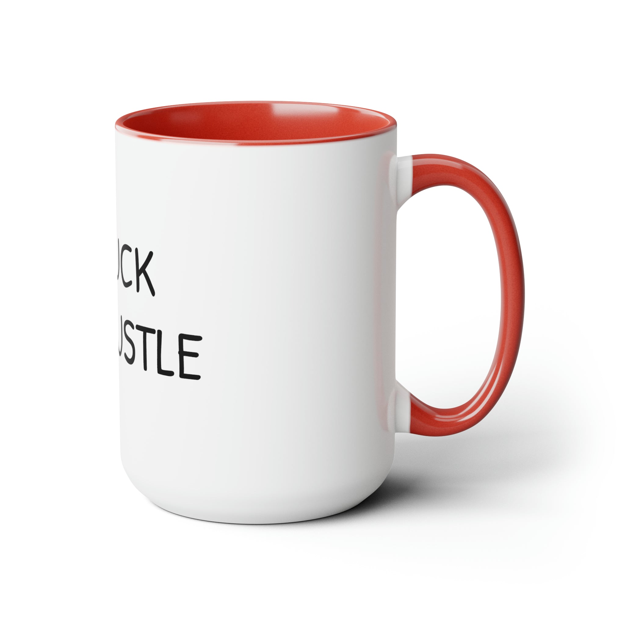 0% Luck 100% Hustle - 15oz Large Coffee Mug