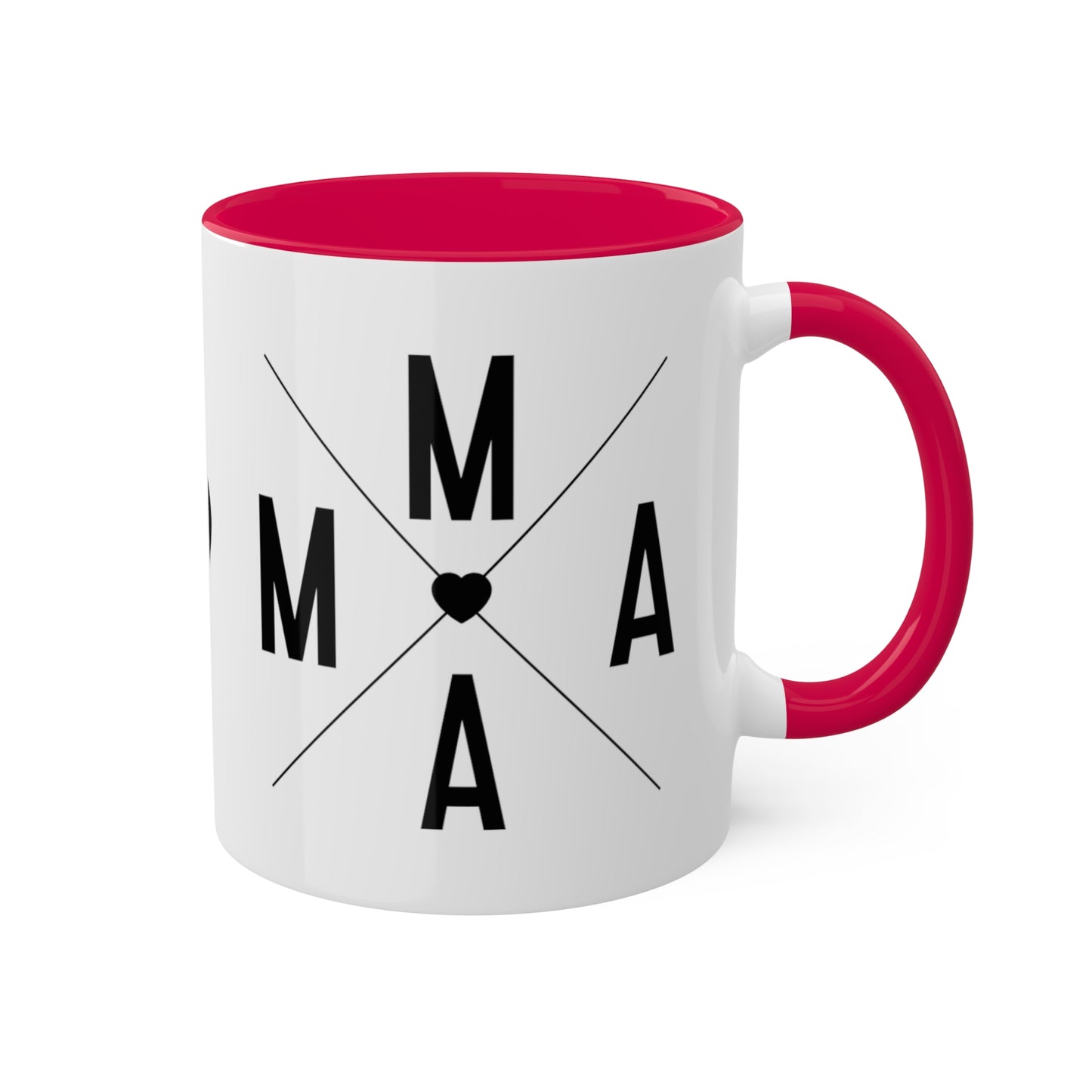 Mama Queen of Hearts - 11oz Coffee Mug, Novelty Mug for Mama, Mother's Day Gift, Love Mama Coffee Cup, Gift for Mama