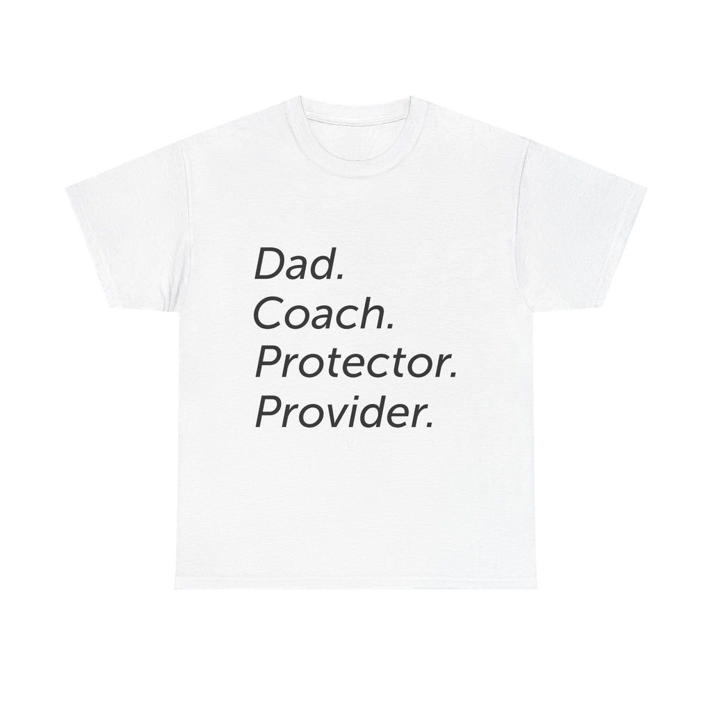 Dad Coach Protector Provider T‑Shirt