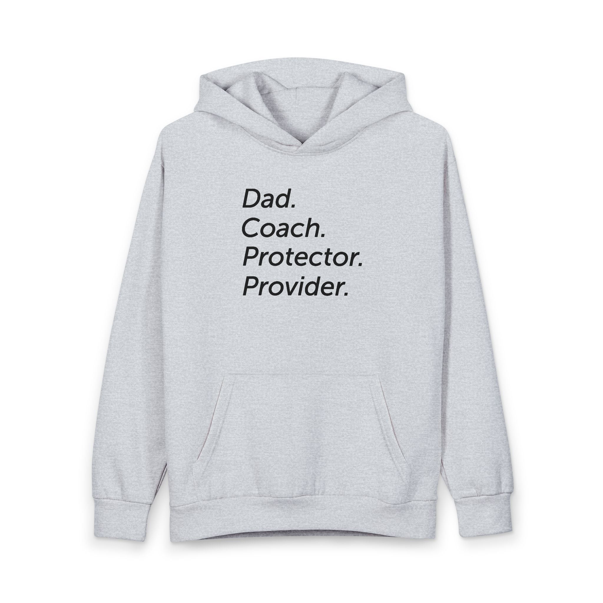 Dad Coach Protector Provider Hoodie — Men's Pullover