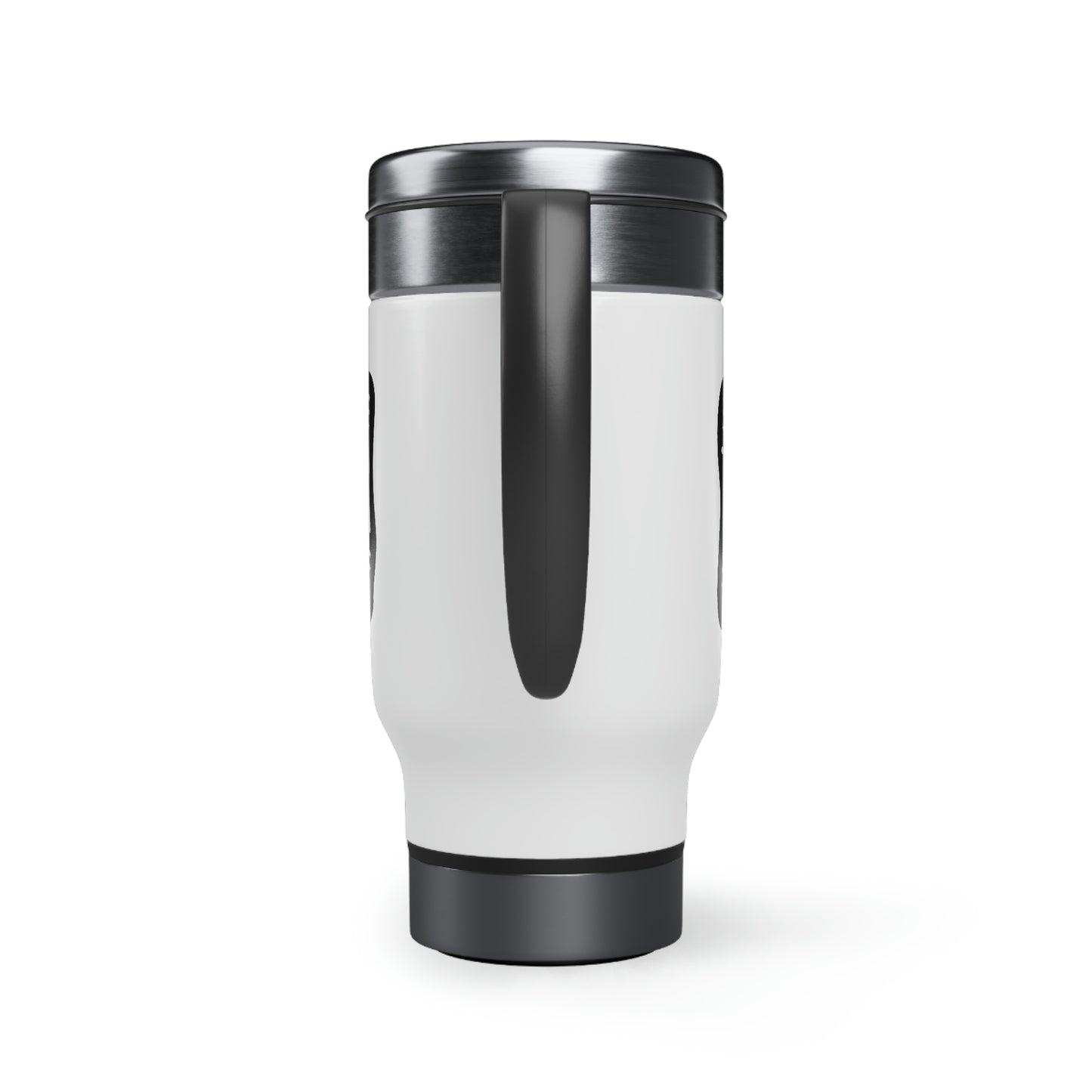 Best Teacher Ever (B+W) - 14oz Stainless Steel Travel Mug with Handle, Gift for Teacher, Gift for Favorite Teacher, Gift for Teacher's Week