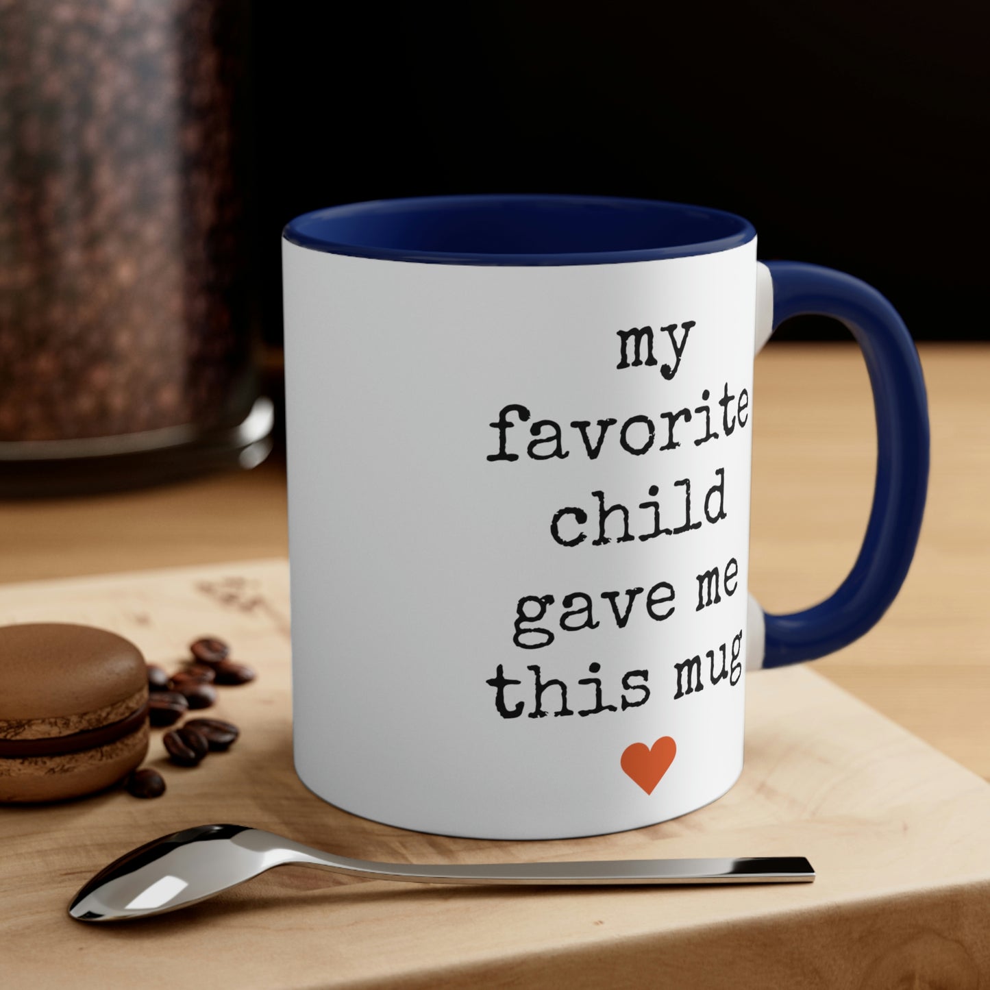 My Favorite Child Gave Me This Mug - 11oz Coffee Mug, Pink Coffee Mug, Gift for Mom or Dad, Gift for Parents