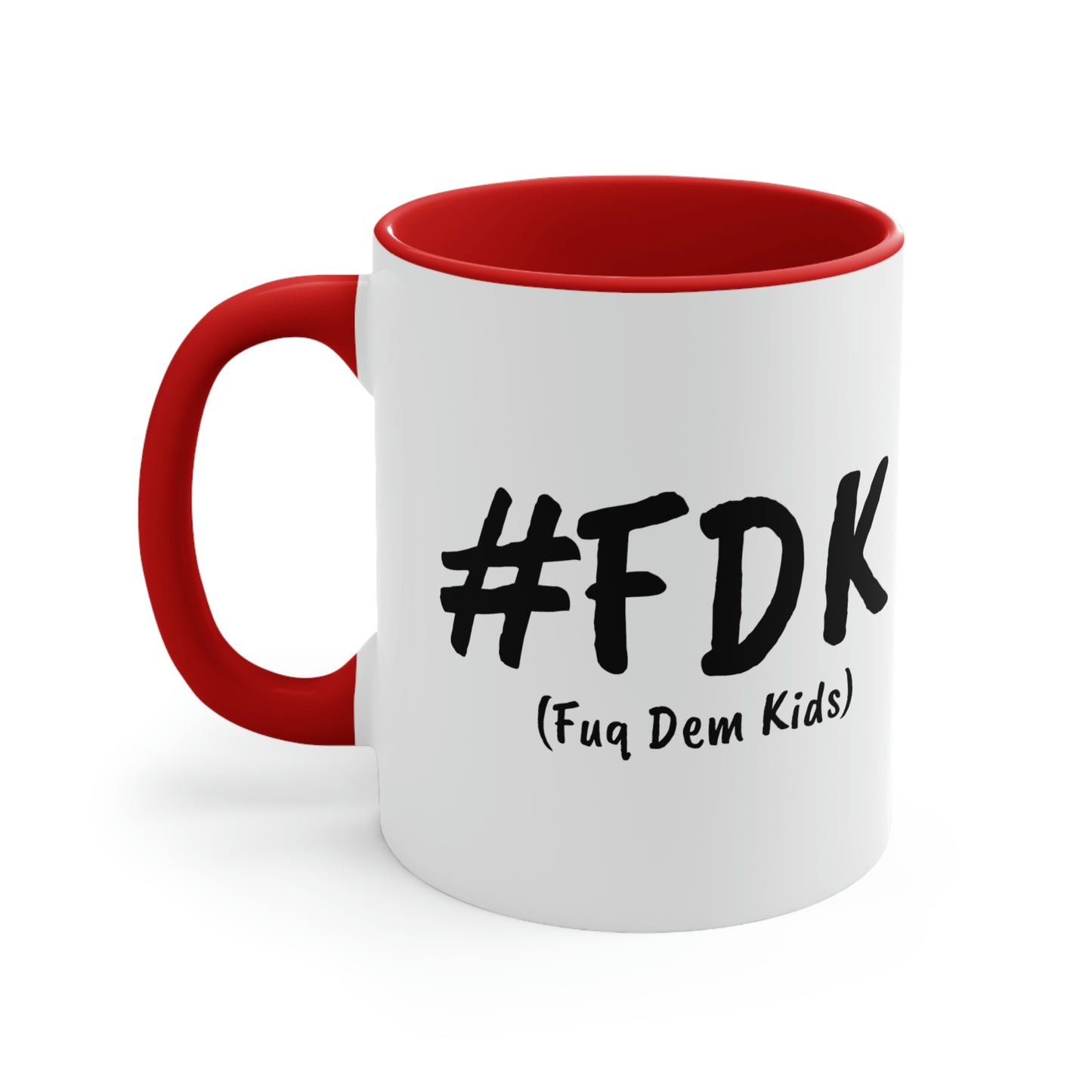 FDK (fuq dem kids) Self-care is Self-love - 11oz Coffee Cup, Funny Coffee Mug, Gift for Mom and Dad, Gift for Her, Humorous Coffee Mug
