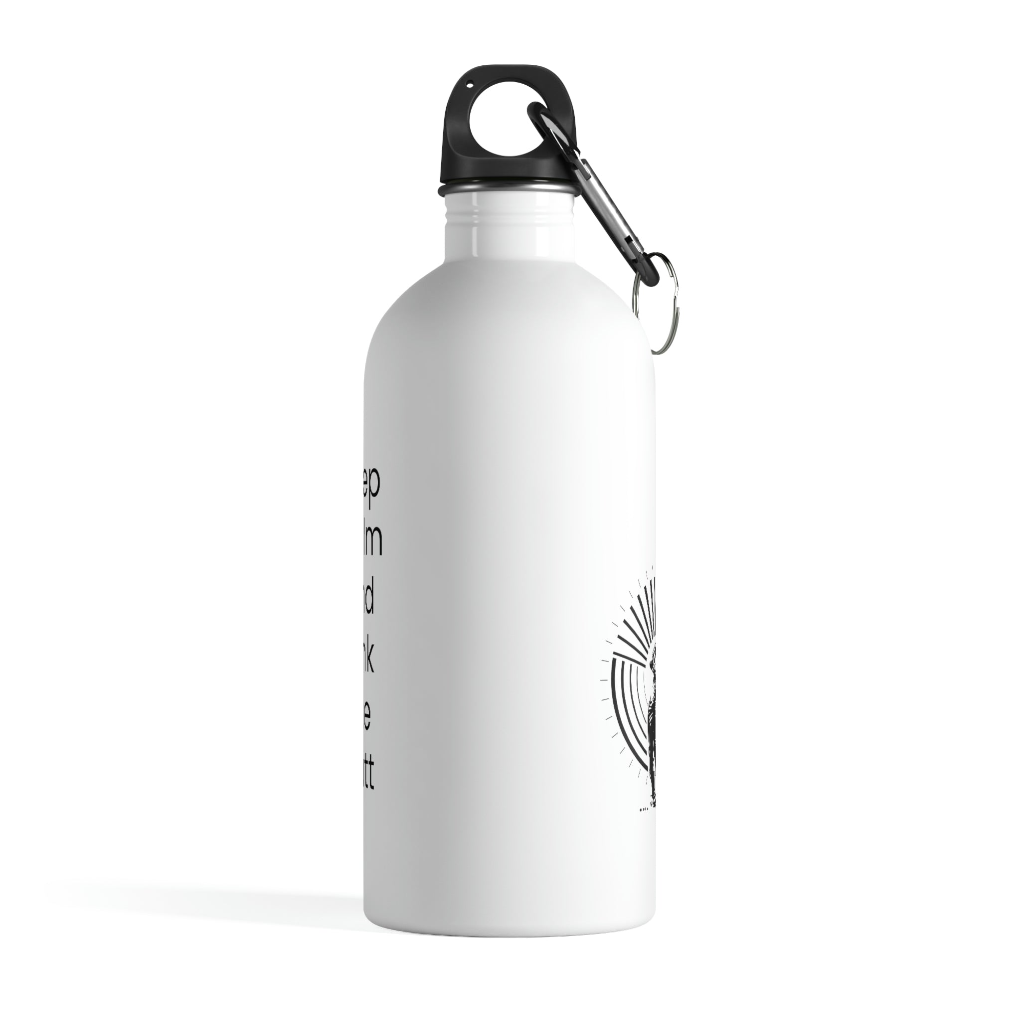 Keep Calm and Sink the Putt - Stainless Steel Water Bottle
