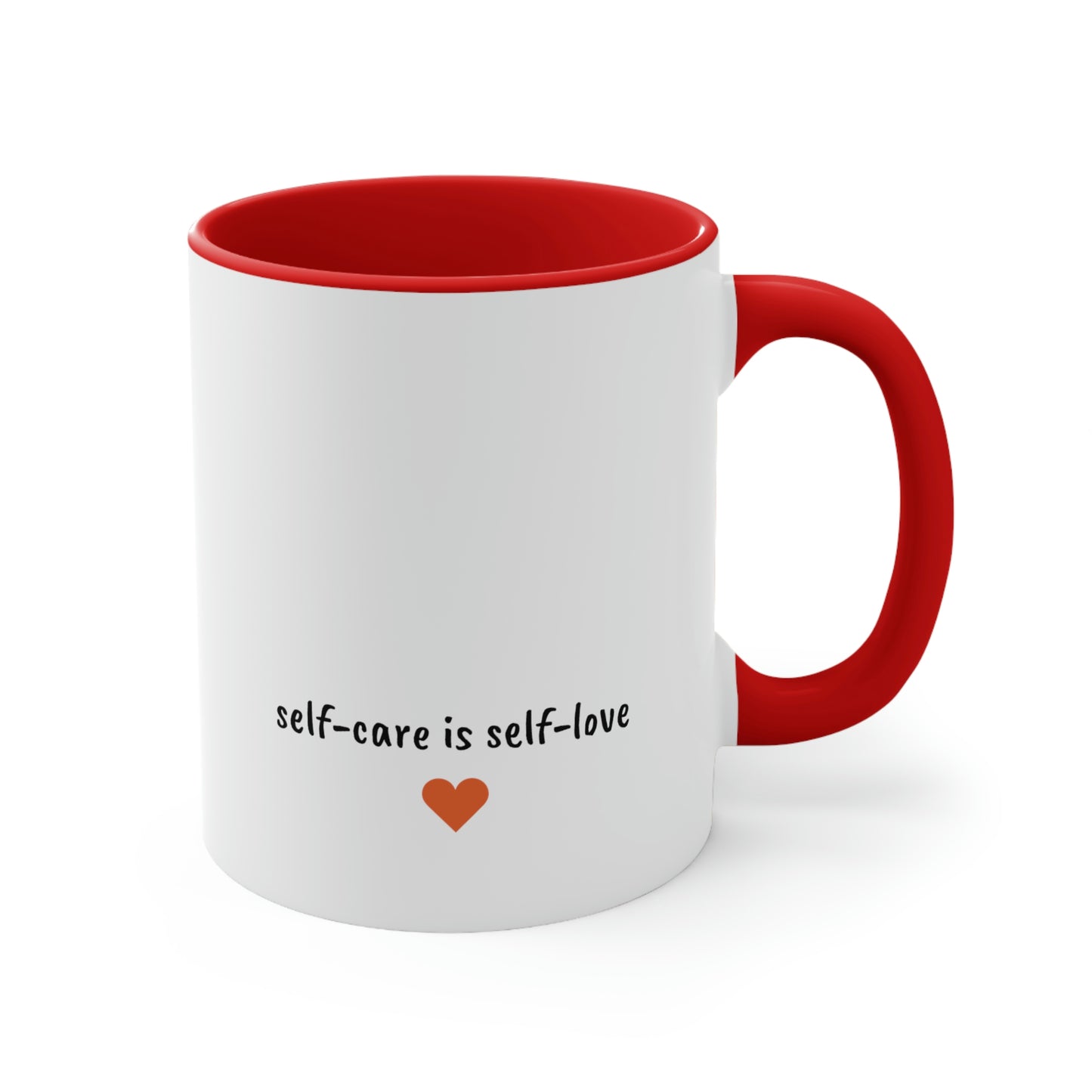 FDK (fuq dem kids) Self-care is Self-love - 11oz Coffee Cup, Funny Coffee Mug, Gift for Mom and Dad, Gift for Her, Humorous Coffee Mug