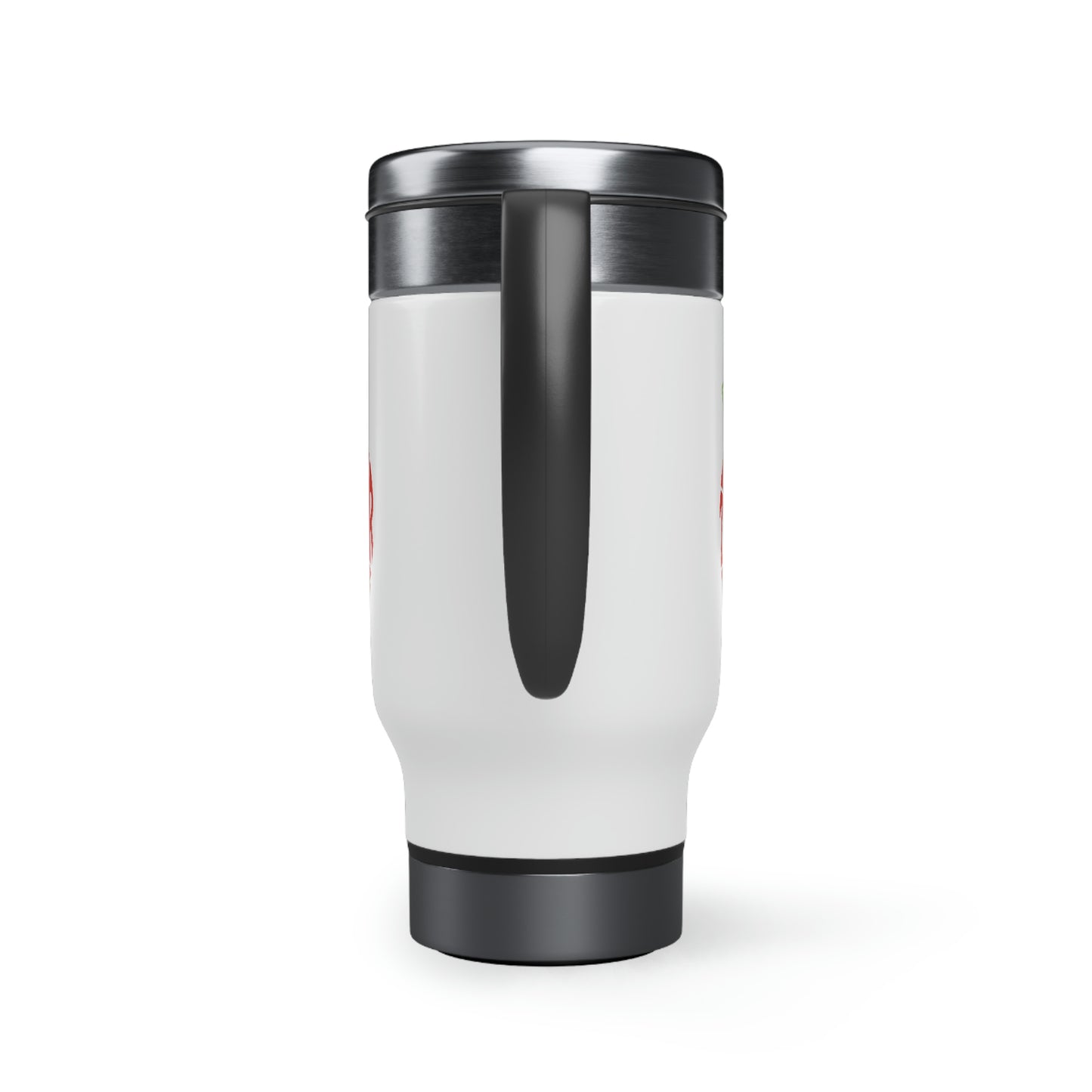 Best Teacher Ever (apple) - 14oz Stainless Steel Travel Mug with Handle, Gift for Teacher, Gift for Favorite Teacher, Gift for Teacher's Week