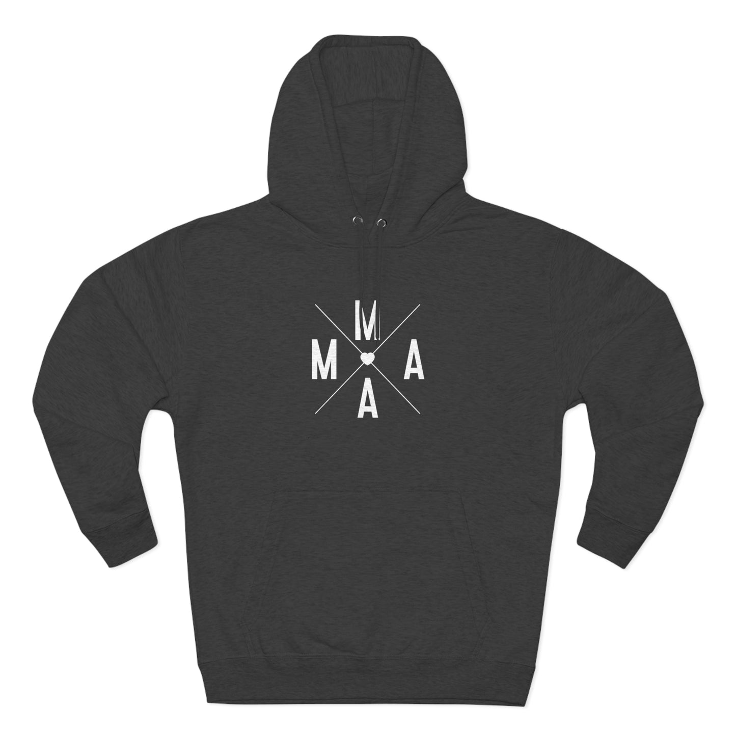 Mama (x) - Unisex Premium Pullover Hoodie - Mother's Day Gift, Novelty Hoodie for Mom, Gift for Mama