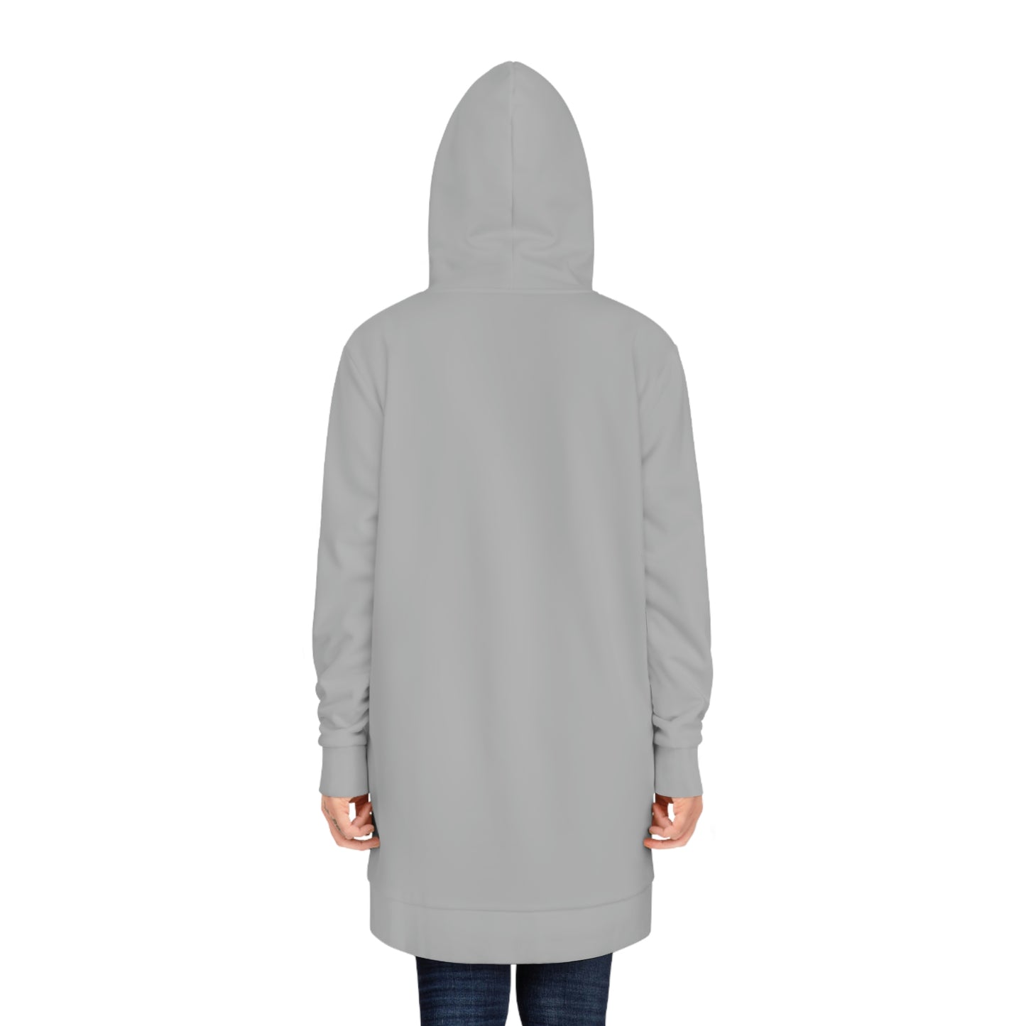 I'm Off To Club Bed Featuring DJ Pillow and MC Blanky - (lt grey) Women's Hoodie Pajama Dress - Oversized Hoodie Sweatshirt, Comfy Sleepwear