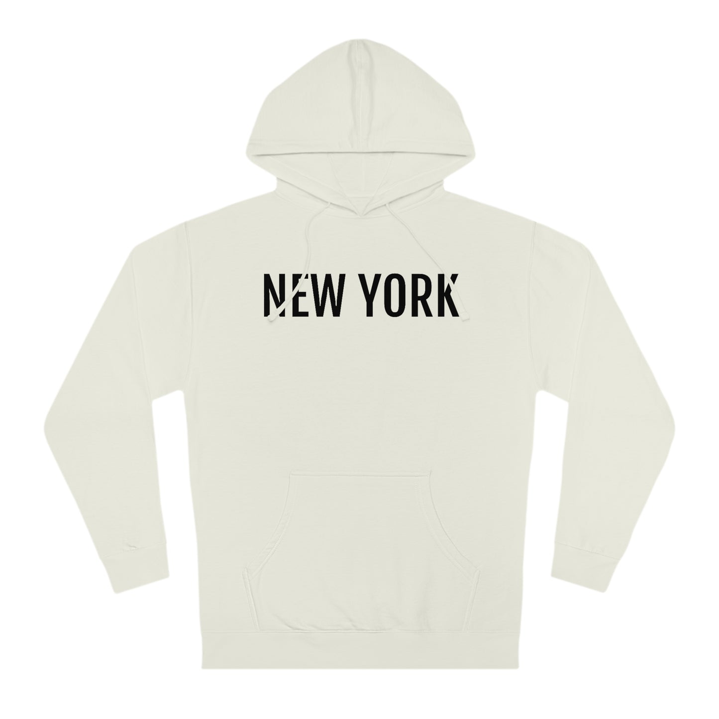 New York - Unisex Hooded Sweatshirt - Rep My Favorite City, Novelty Sweatshirt, Gift Idea, Streetwear Sweatshirt Hoodie