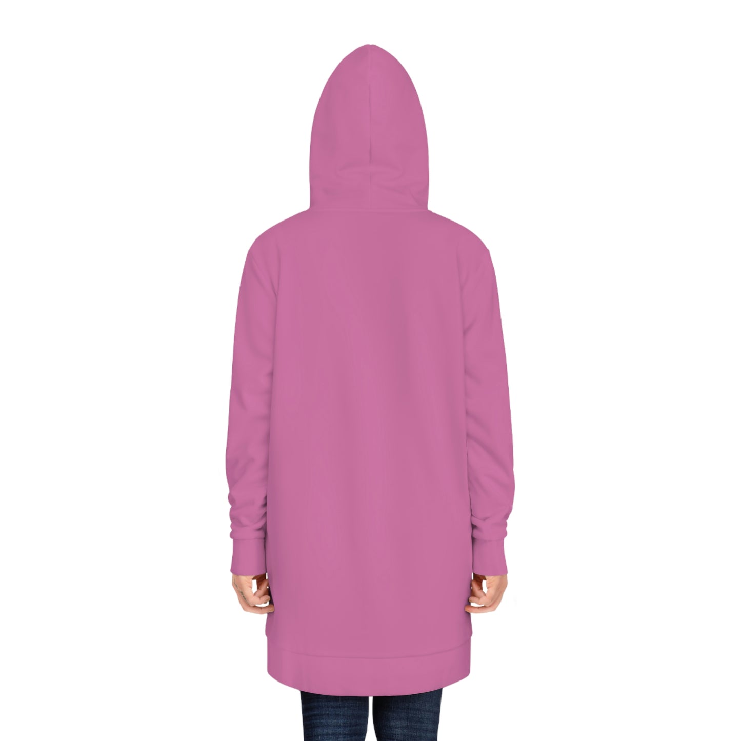 Bedtime is My Jam! (pink) - Women's Pajama Dress - Lazy One Oversized Hoodie Sweatshirt, Comfortable Sleepwear