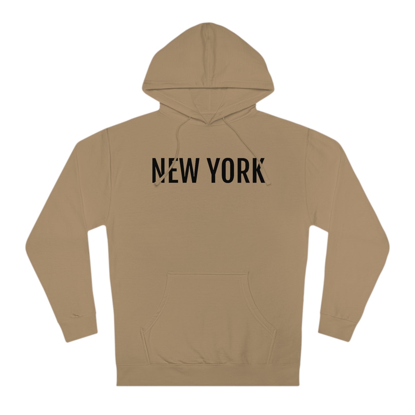 New York - Unisex Hooded Sweatshirt - Rep My Favorite City, Novelty Sweatshirt, Gift Idea, Streetwear Sweatshirt Hoodie