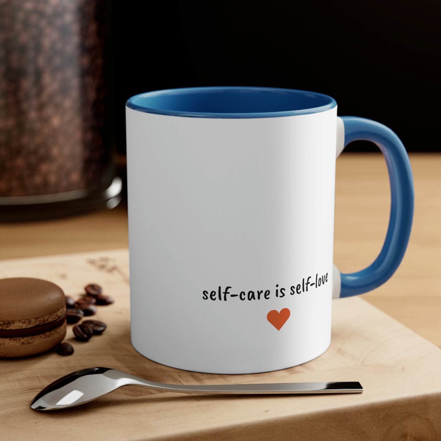 FDK (fuq dem kids) Self-care is Self-love - 11oz Coffee Cup, Funny Coffee Mug, Gift for Mom and Dad, Gift for Her, Humorous Coffee Mug